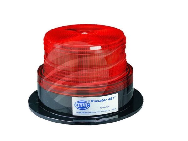 Hella Pulsator 451 Red Lens ONLY