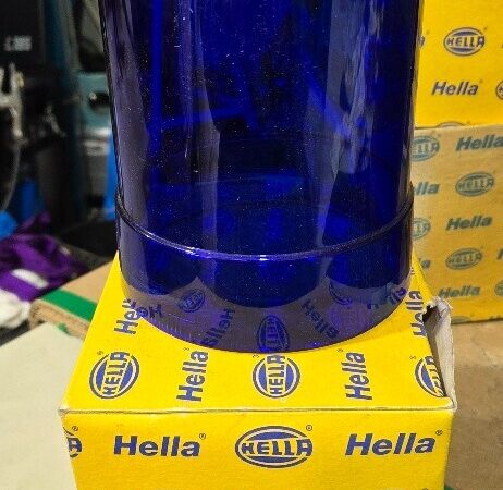 Hella Revolving Beacon - KL710 KL600 Blue lens only NOS
