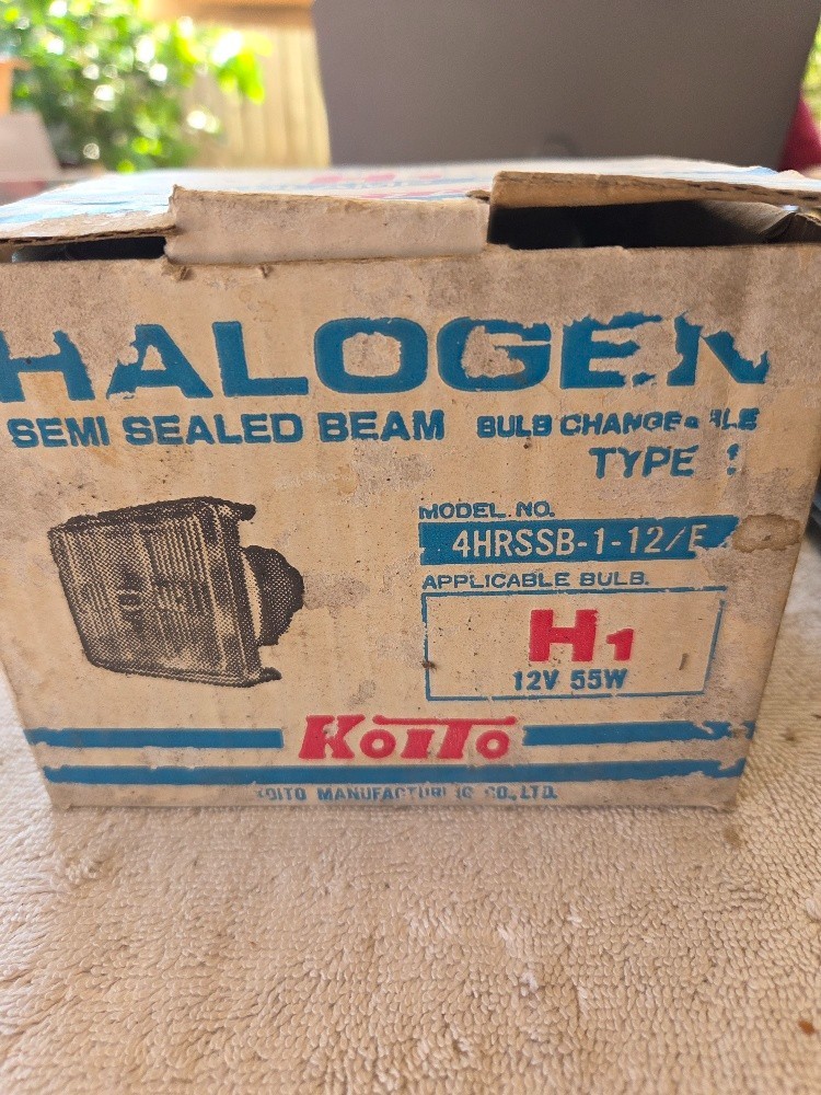 Koito H1 High Beam Semi Sealed Headlight - Made in Japan 4HRSSB-1-12/E - Image 3