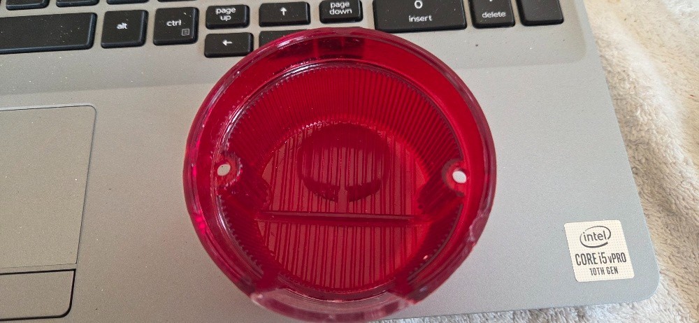 LENS - Narva 85845 - Stop/Tail/No Plate Lamp - RED - Similar Hella 2.2885.01 - Image 4
