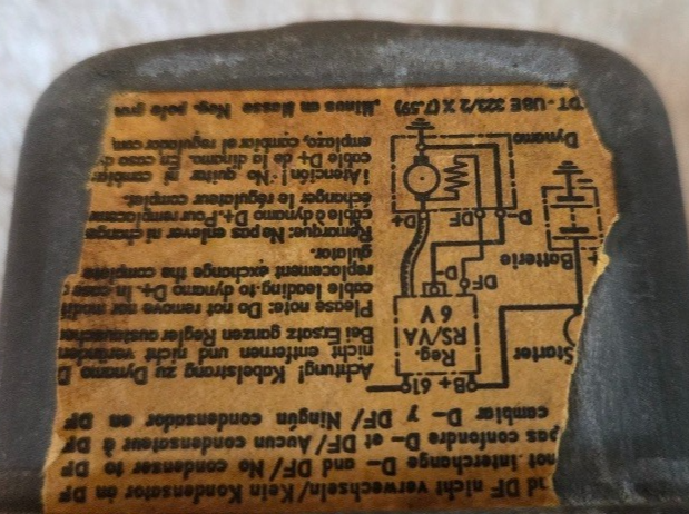 Voltage Regulator 7V 50A 0190350030 NOS - Image 6