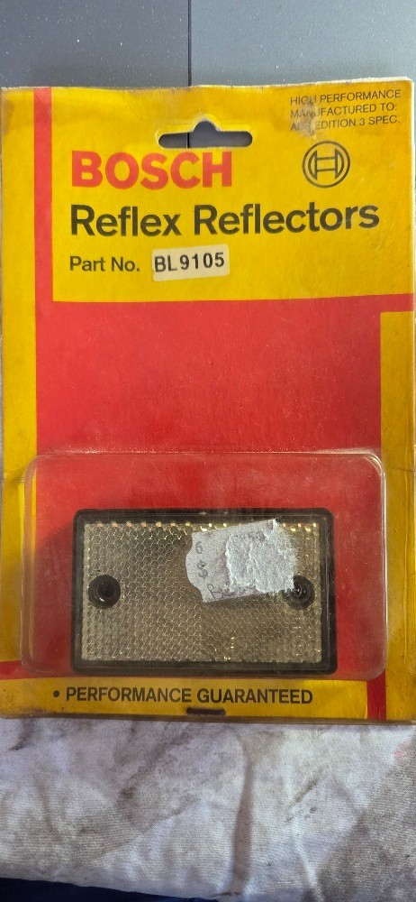 Bosch Twin Pack Reflex Reflectors NOS - Image 4