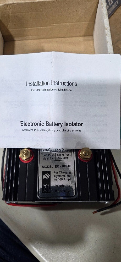 EBI-100HD Micro Controlled Electronic 100 Amp Battery Isolator - Image 3