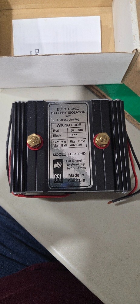 EBI-100HD Micro Controlled Electronic 100 Amp Battery Isolator
