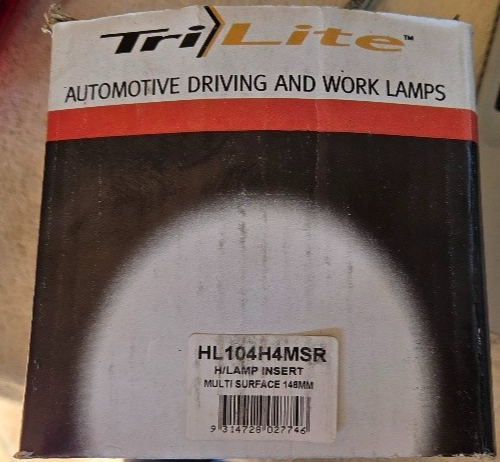 HLA104H4MSR H/Lamp insert 146mm H4 Semi sealed Beam NO BOOT NOS - Image 4