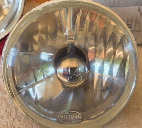 HLA104H4MSR H/Lamp insert 146mm H4 Semi sealed Beam NO BOOT NOS