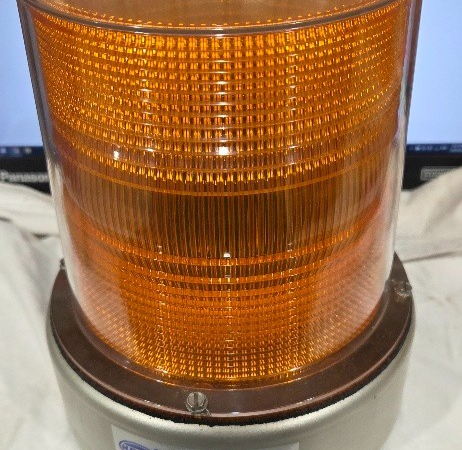 Hella 1639 Strobe Lamp  12V Amber NOS