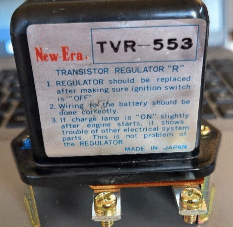 NEW ERA Regulator Ashdown 45-79553 TVR-533 Made in Japan NOS