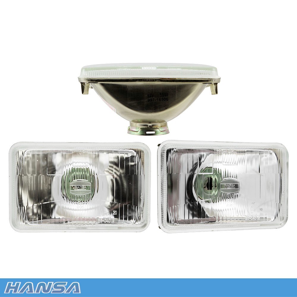 SMALL RECTANGLE SEMI SEALED BEAM 165 x 100mm 2Pin 812020