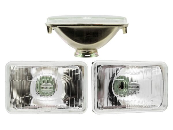 SMALL RECTANGLE SEMI SEALED BEAM 165 x 100mm 2Pin 812020