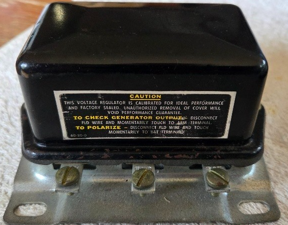 Voltage Regulator 12V AC Delco 601230 NOS