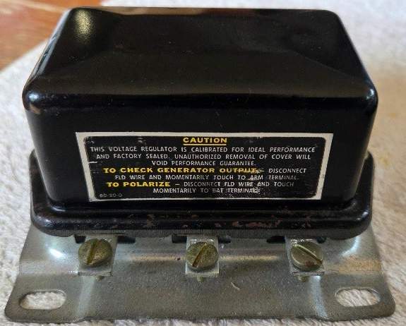 Voltage Regulator 12V AC Delco 601230 NOS