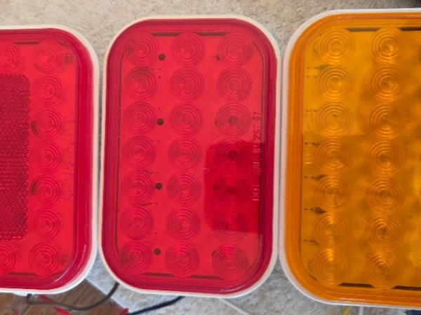 Baxters Tail lights x 3 Brake Tail indicator , NOS