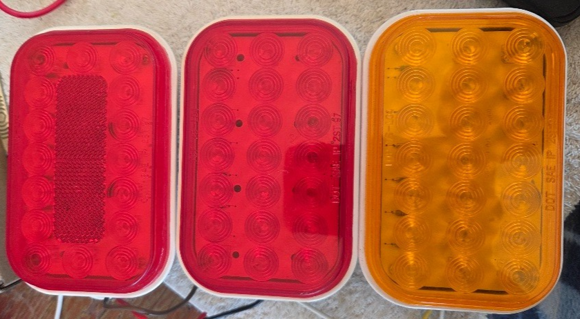 Baxters Tail lights x 3 Brake Tail indicator , NOS