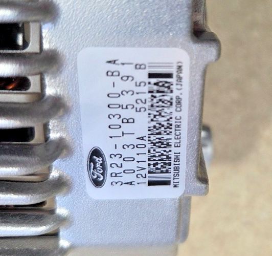 JAS Alternator Suit Ford Falcon AU-BA 6Cyl 12V 110Amp ANJ087GQ NOS - Image 5