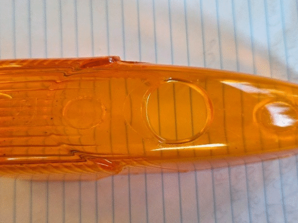 Narva 86355  Lenses x 2 - AMBER -  NOS