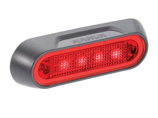 Narva 90832BL 10-30 Volt Model 8 LED Front End Outline Marker Lamp (Red)