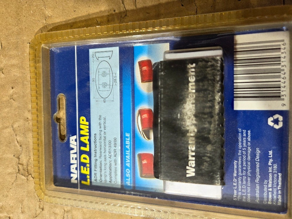 Narva LED Marker Lamp White/Red 91434WBL - Image 3