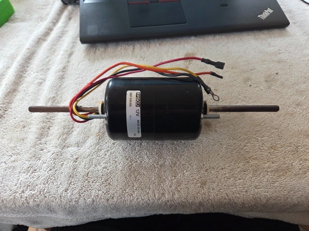 (2807-516-032) Blower Motor 12V Fasco Double Shaft 3 Speed - Image 3