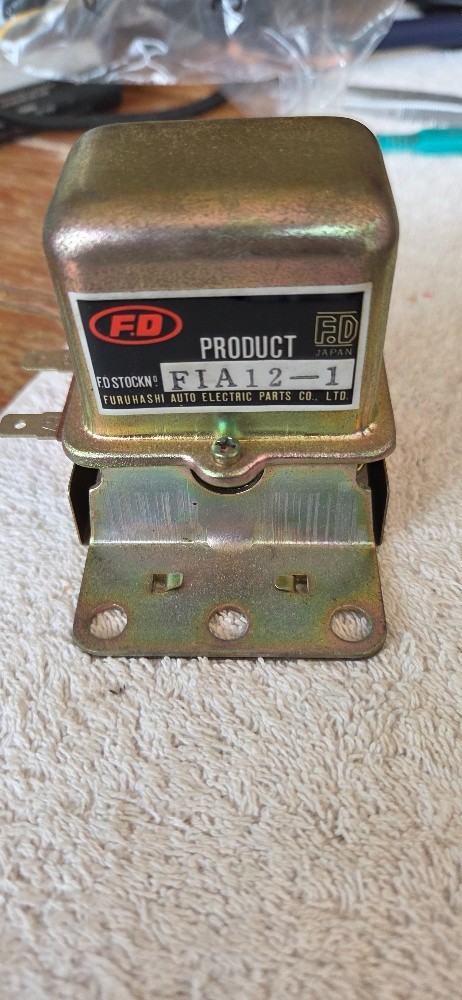 FIA12-1 F.D Voltage Regulator Made In Japan FIA12-1 F.D Voltage Regulator NOS