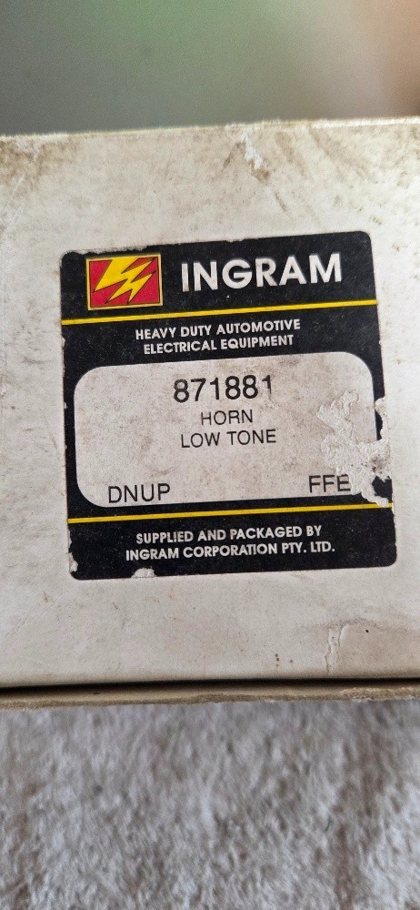 Low Tone Horn 871881 Ingram NOS - Image 4