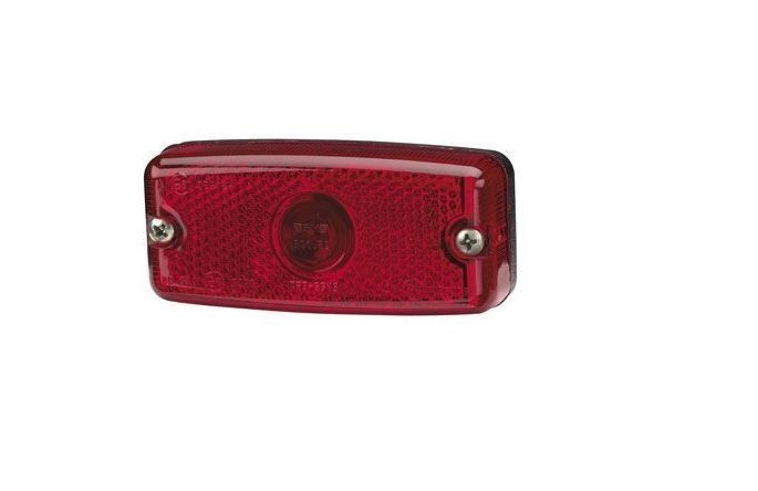 Narva Red Rear End Outline Marker Light (86 X 38 X 22mm) 87230