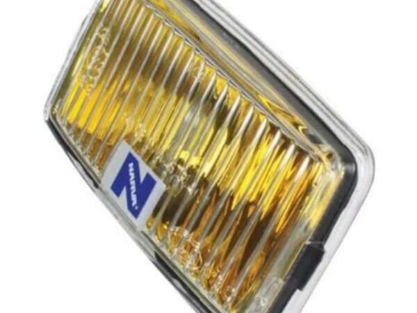 Narva Ultra Compact Yellow Fog Lamp Replacement Lens & Reflector 74030 – NOS